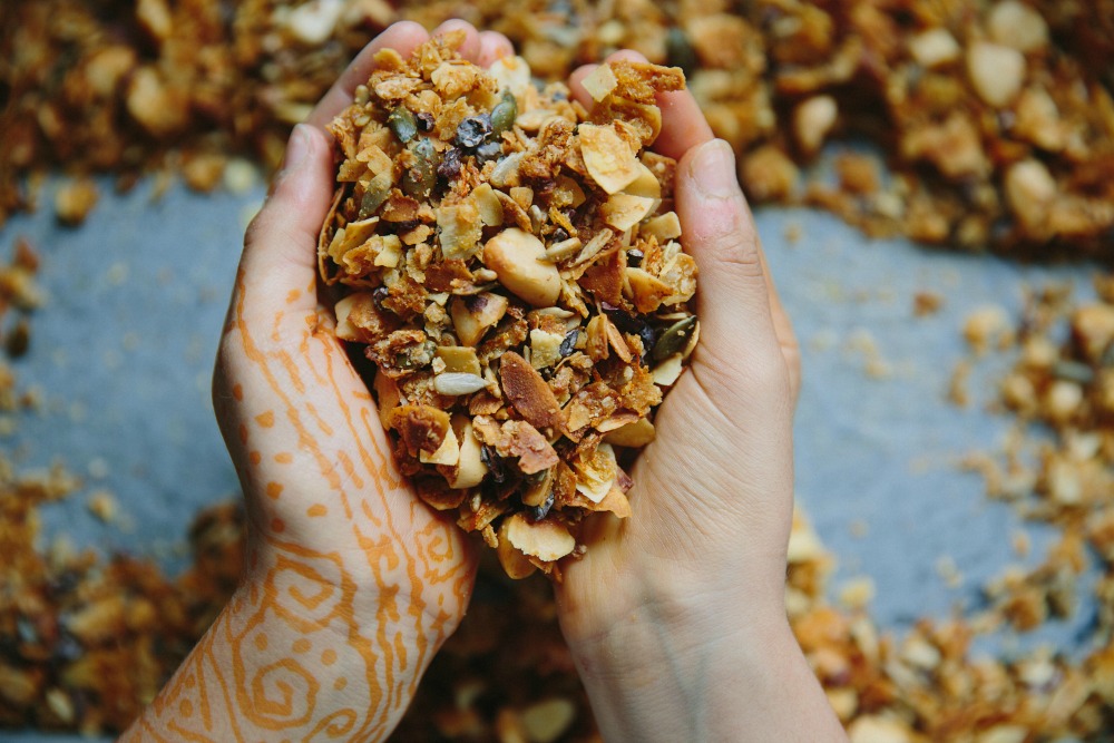 Brazil nut, cacao + orange granola | My Darling Lemon Thyme