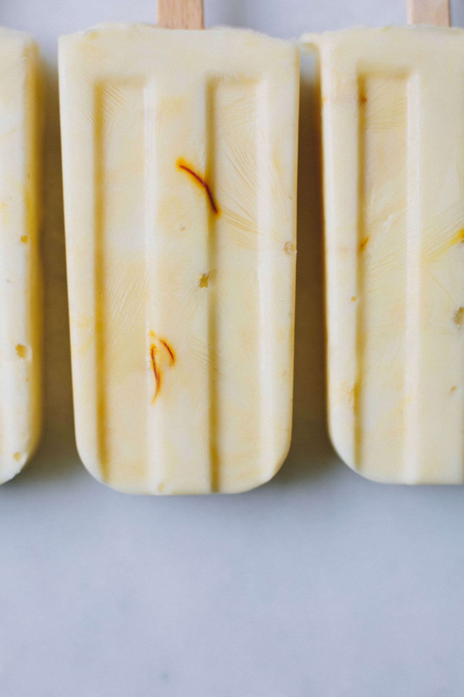 Manuka honey + saffron yoghurt pops | My Darling Lemon Thyme