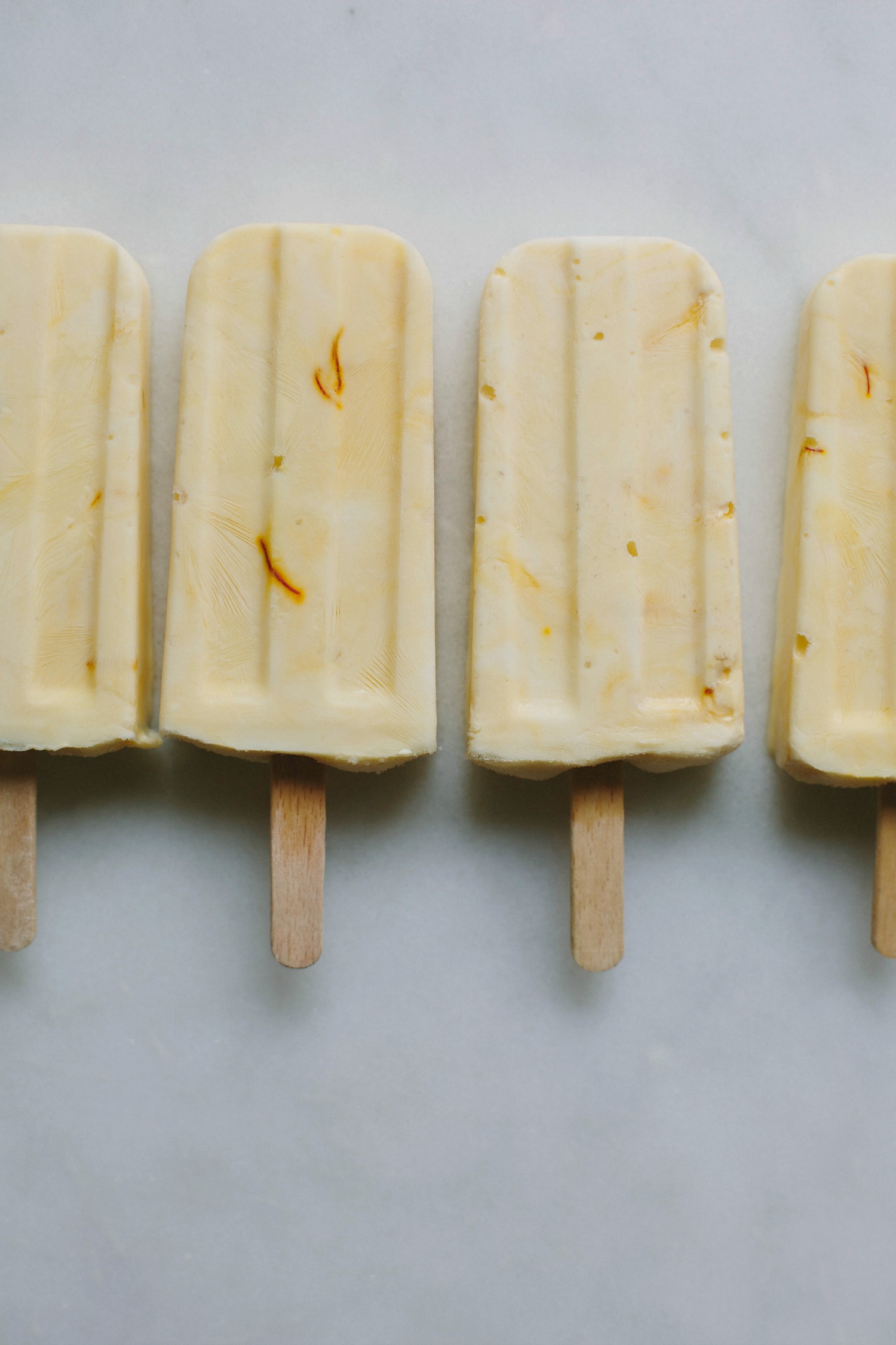 Manuka honey + saffron yoghurt pops | My Darling Lemon Thyme