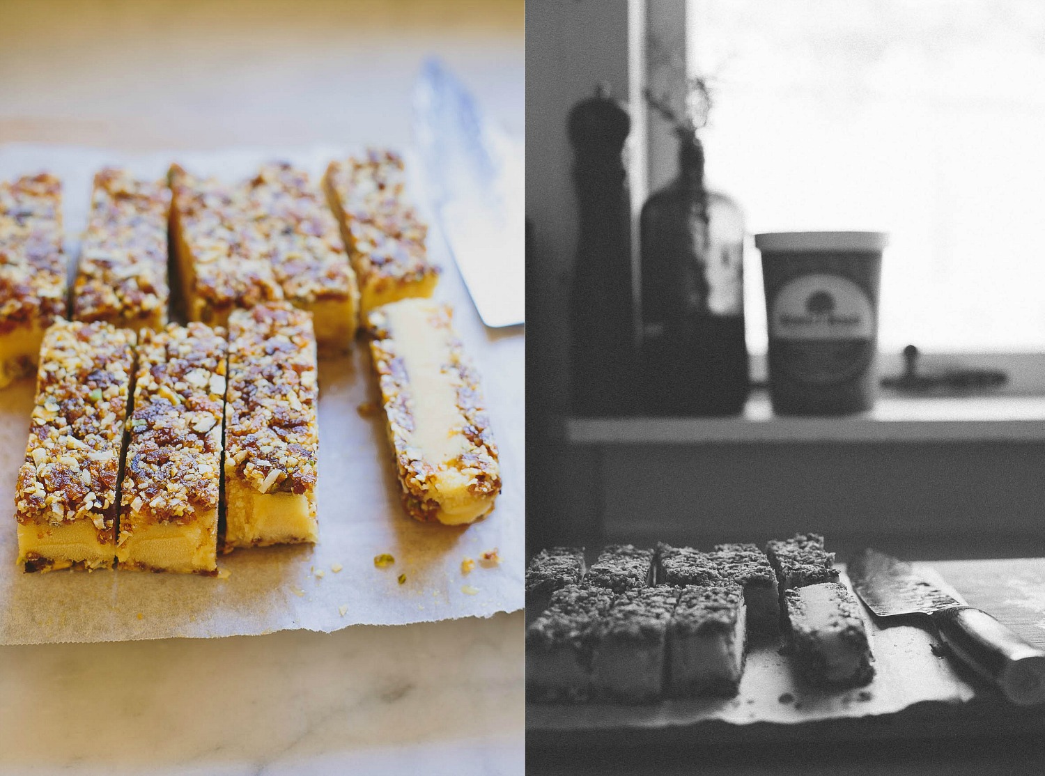 Apricot, pistachio + passionfruit ice cream bars | My Darling Lemon Thyme