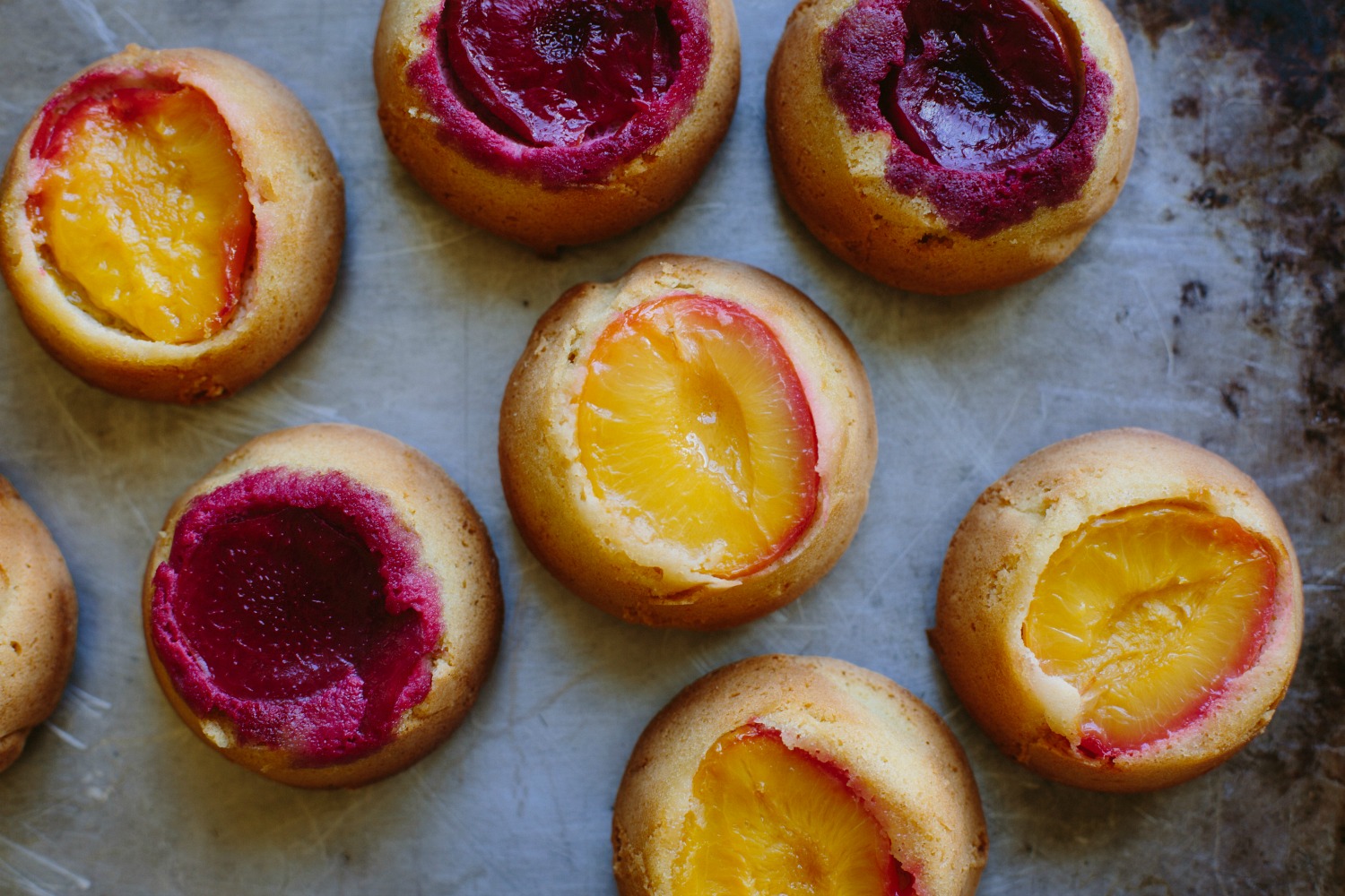 Gluten-free plum, lemon + olive oil cakes | My Darling Lemon Thyme