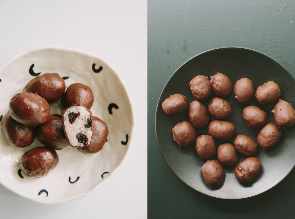 Blueberry + coconut chocolate eggs | My Darling Lemon Thyme